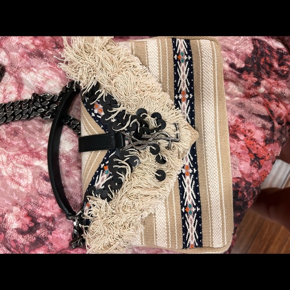 YSL CANVAS COLLEGE BAG - Picture 3 of 15